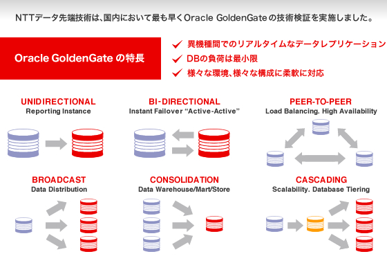 Features of Oracle GoldenGate
