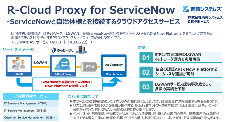 R-Cloud Proxy for ServiceNow