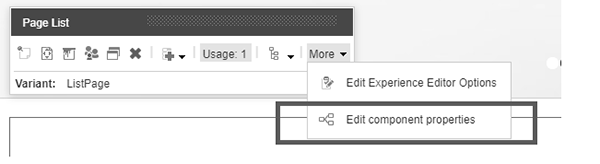 Component Properties