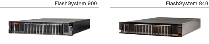 FlashSystem 900と840
